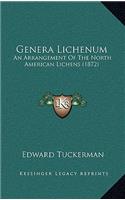 Genera Lichenum: An Arrangement of the North American Lichens (1872)