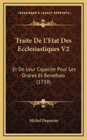 Traite De L'Etat Des Ecclesiastiques V2