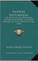 Notices Historiques