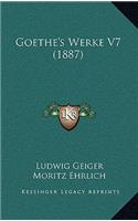 Goethe's Werke V7 (1887)