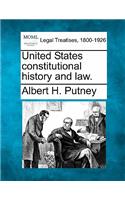 United States constitutional history and law.