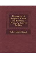 Thesaurus of English Words and Phrases