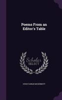 Poems From an Editor's Table