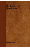 The Badger - A Monograph