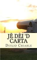 Jë Dèi 'd Carta