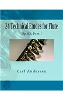 24 Technical Etudes for Flute