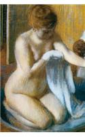 "After the Bath" by Edgar Degas - 1886: Journal (Blank / Lined)