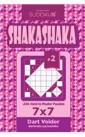 Sudoku Shakashaka - 200 Hard to Master Puzzles 7x7 (Volume 2)