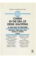 China in the Era of Deng Xiaoping: A Decade of Reform