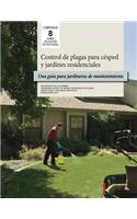 Control de plagas para césped y jardines residenciales