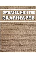 sweater knitter GraphPaper: the perfect knitter's gifts for all sweater knitter. if you are beginning knitter this can helps you to do your work