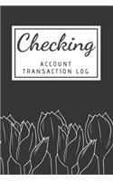 Checking Account Transaction Log