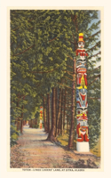 Vintage Journal Totem Poles, Sitka: (Pocket Sized - Found Image Press Journals)