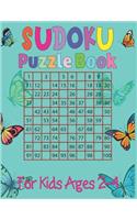 Sudoku Puzzle Book For Kids Ages 2-4: Challenging and Fun Sudoku Puzzles for Clever Kids-Best Sudoku puzzle for kids