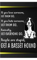 Get A Basset Hound Gratitude Journal