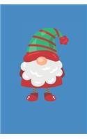 Christmas Gnome, Christmas Notebook Kids, Lined Journal/Notes Christmas (Type2)