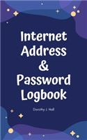 Internet Address & Password Logbook: Keep your usernames, social info, passwords, web addresses and security question in one. So easy & organized