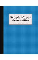 Graph Paper Composition 120pages - 1/4 inch Squares Grid Paper Blank Quad Ruled: Large 8.5x11 - Math and Science Students