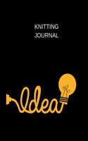 knitting journal idea