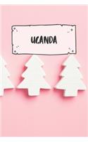 Uganda: Ruled Travel Diary Notebook or Journey Journal - Lined Trip Pocketbook for Men and Women with Lines