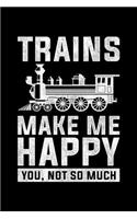 Trains Make Me Happy You, Not So Much