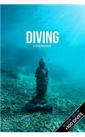 Scuba Diving Log Book Dive Diver Jourgnal Notebook Diary - Secret Statue: Marine Biology Biologist Snorkeling Notepad Record with 110 Pages in 6" x 9" Inch