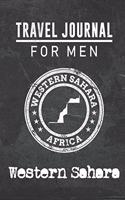 Travel Journal for Men Western Sahara