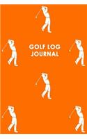 Golf Log Journal: 120 Blank Lined Pages with Inspirational Golfing Quotes. Great Gift Idea for Golfers!