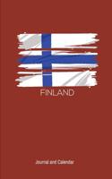 Finland: Blank Lined Journal With Calendar For First Time Visitors In Finland