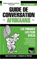 Guide de conversation Français-Afrikaans et dictionnaire concis de 1500 mots: (6 French Collection)