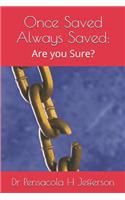 Once Saved Always Saved