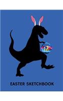 Easter Sketchbook: A Drawing Pad for Kids