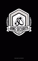 Ring Security: Mileage Log Book(16 Mileage Log Book)