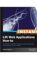 Lift Web Applications How to