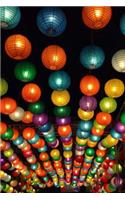 Cool Paper Lanterns at Night Journal