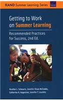 Getting to Work on Summer Learning