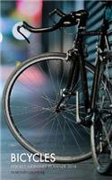 Bicycles Pocket Monthly Planner 2018: 16 Month Calendar