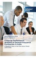 Financial Performance Analysis of General Insurance Companies in India