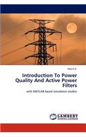 Introduction To Power Quality And Active Power Filters