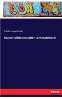 Muster altitalienischer Leinenstickerei