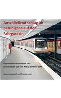 Anschließend Schlug Ich Beruhigend Auf Den Fahrgast Ein