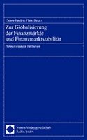 Zur Globalisierung Der Finanzmarkte Und Finanzmarktstabilitat