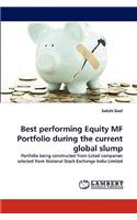 Best Performing Equity Mf Portfolio During the Current Global Slump