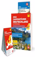 ADAC Campingfuhrer Deutschland/Nordeuropa 2024: Mit ADAC Campcard, Planungskarten und Rabatt-Coupons