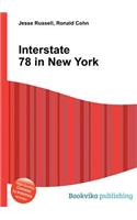 Interstate 78 in New York: (English)