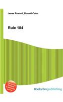 Rule 184: (English)