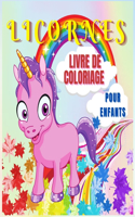 Licornes Livre de Coloriage pour Enfants