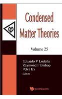 Condensed Matter Theories, Volume 25 - Proceedings of the 33rd International Workshop