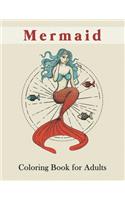 Mermaid Coloring Book for Adults