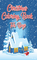 Christmas Coloring Book For Boys